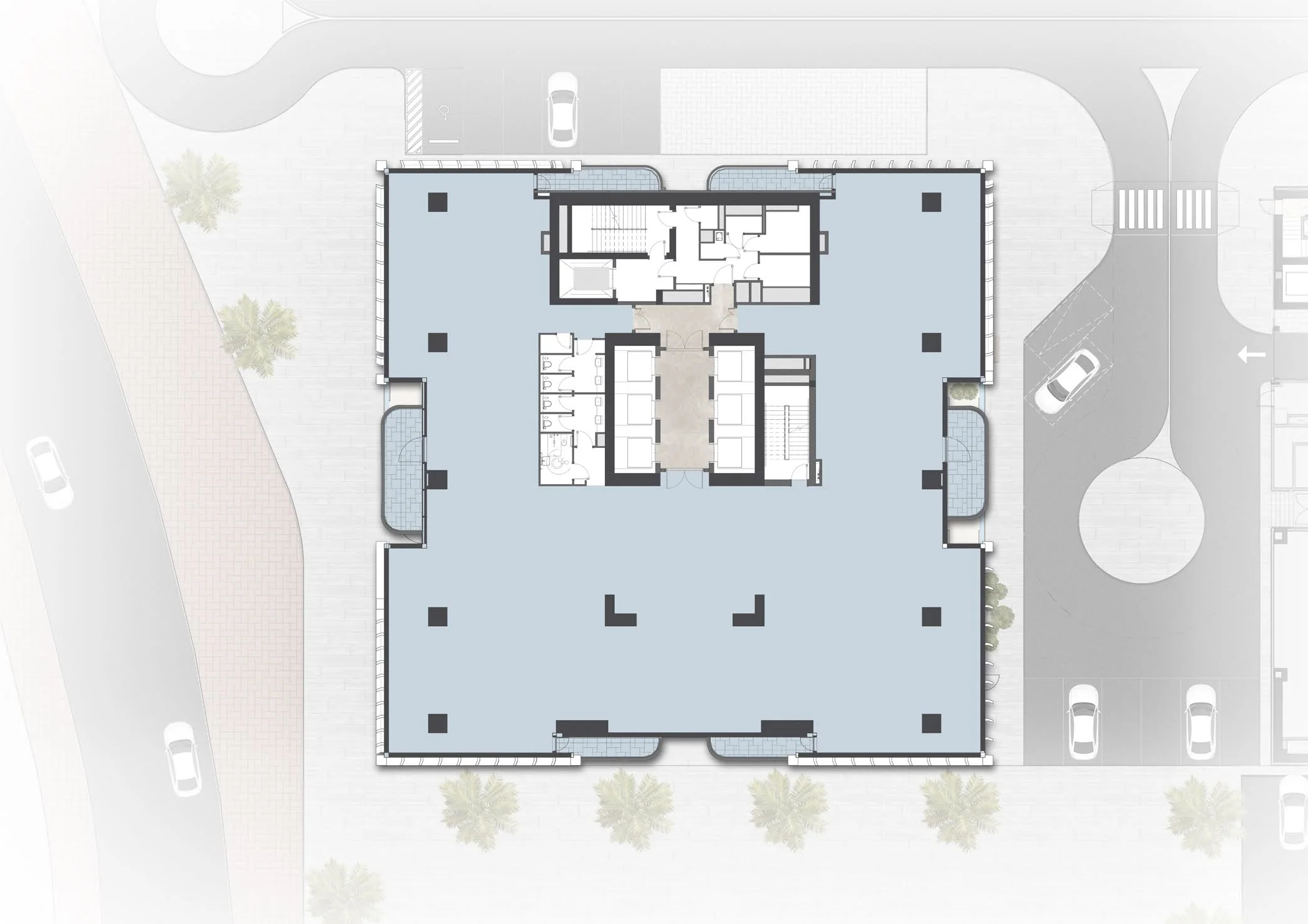 Full floor plan, L36–52